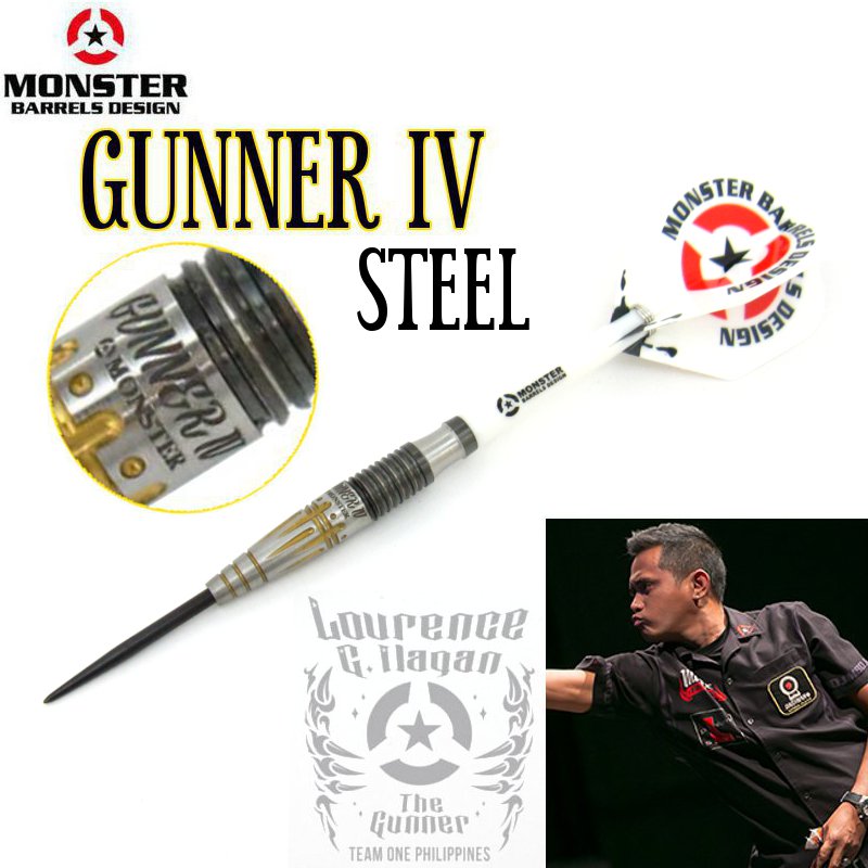 モンスターダーツ GUNNER4(ガンナー4) 2BA 18g ダーツ > ソフトダーツ > ブランド【マ行】 > モンスター