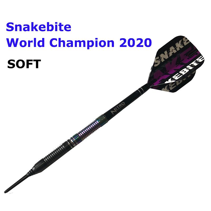 Peter Wright Snakebite World Champion 2020 Edition SOFT �ԡ��������饤�� ���͡����Х��� [Red Dragon]