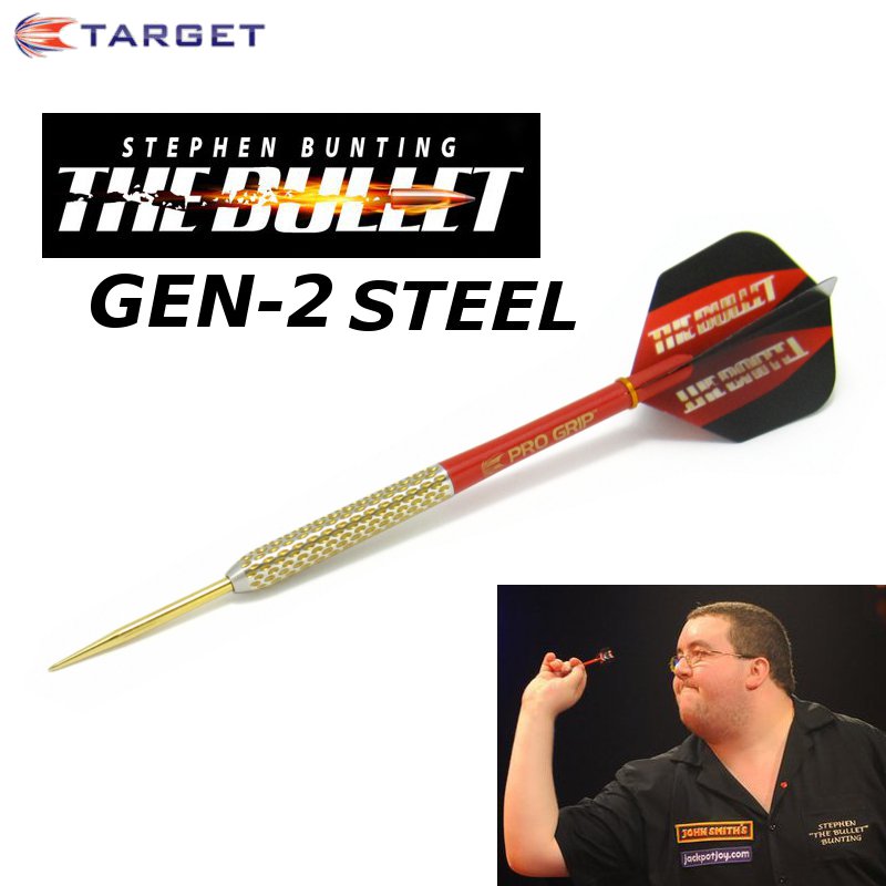 Stephen Bunting��THE BULLET GEN-2 STEEL�����ƥ����֥󡦥Х�ƥ��󥰡��Х�å� [TARGET]