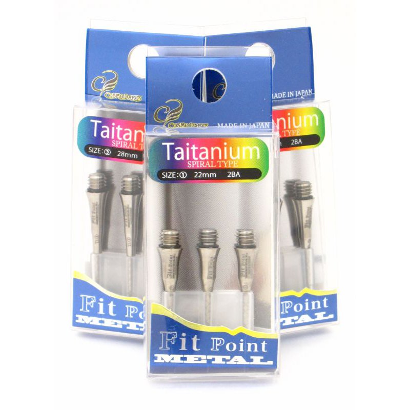 Fit Point METAL Conversion Point Ti/Spiral������С�����󡦥ݥ���� [COSMO DARTS]