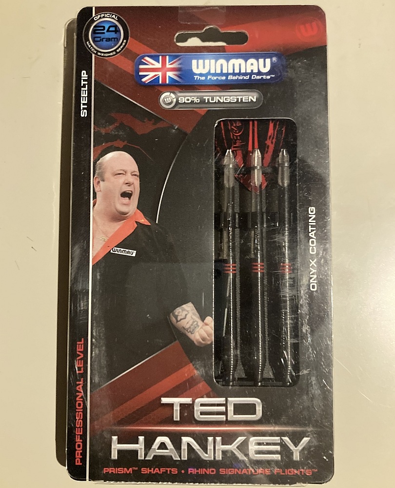 TED HANKEY ONYX Steel 24g �ƥåɡ��ϥ󥭡� [WINMAU]����¤��λ�ʡ��߸˸¤�