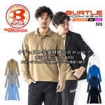 バートル ポロシャツ 長袖 メンズ 505 男女兼用 レディース 吸汗速乾 ユニフォーム 作業服 作業着 BURTLE