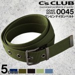 【即日発送】ベルト 0045 C's CLUB ワンピンナイロンベルト ワークベルト 作業服 作業着 中国産業 0040シリーズ