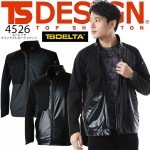 TSデザイン ウインドブレーカー 防風性 ジャケット TS-DESIGN 4526【秋冬】ストレッチ 防風 反射 ブルゾン ジャンパー 軽量 防寒服 防寒着 作業服 作業着 TS-DESIGN 藤和|