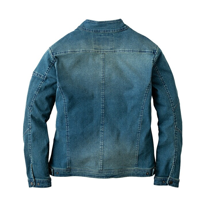 寅壱 デニムワークジャケット 8890-124 春秋冬用 ストレッチ