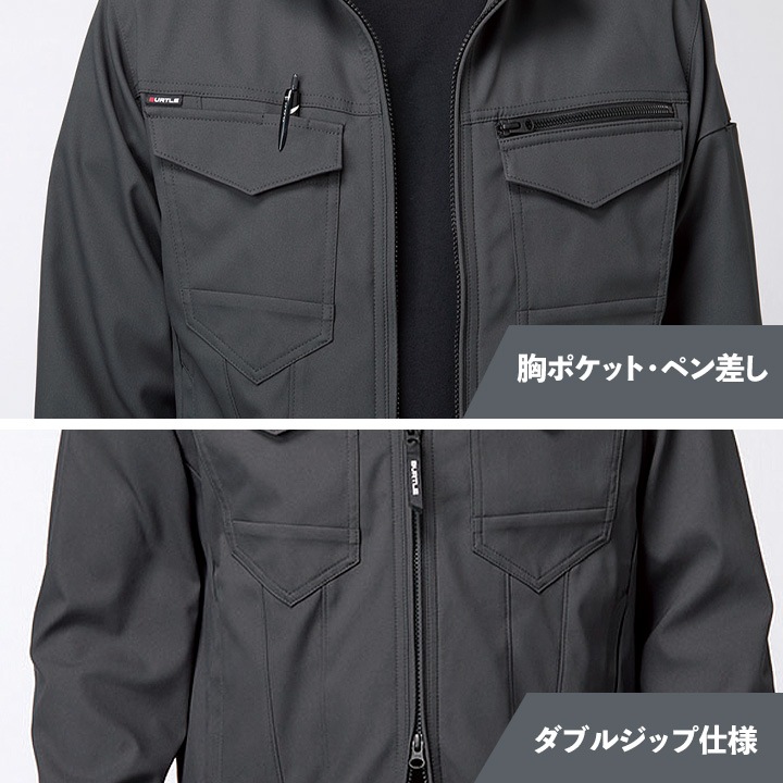 バートル ジャケット 2025AW新作 1911 制電 JIS T8118適合 帯電防止