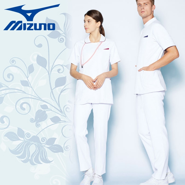 ミズノ メンズ 白パンツ スクラブパンツ 医療 白衣パンツ ミズノ MZ