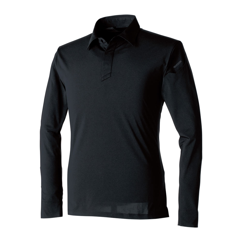 TSデザイン 長袖ポロシャツ メンズ 9105 男性用 オールシーズン ストレッチ 吸汗速乾 形態安定 防汚 帯電防止 ユニフォーム 作業服 作業着【メール便送料無料】