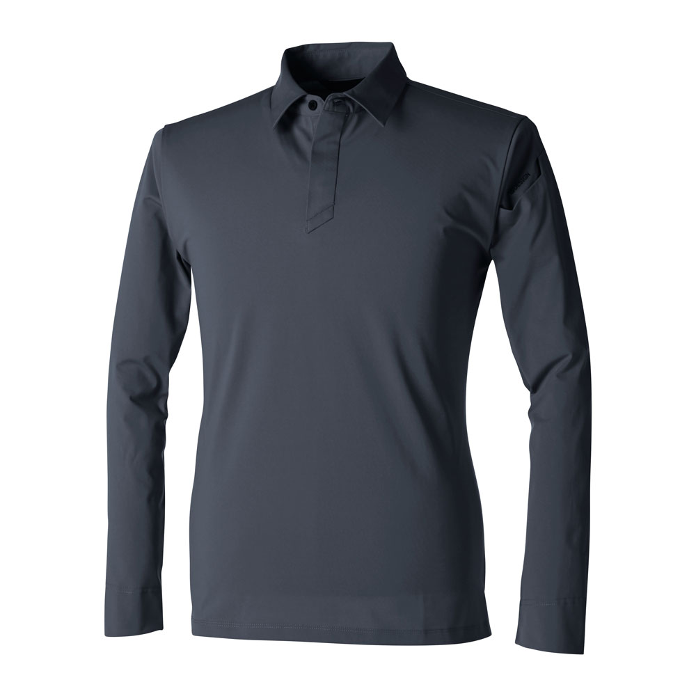 TSデザイン 長袖ポロシャツ メンズ 9105 男性用 オールシーズン ストレッチ 吸汗速乾 形態安定 防汚 帯電防止 ユニフォーム 作業服 作業着【メール便送料無料】