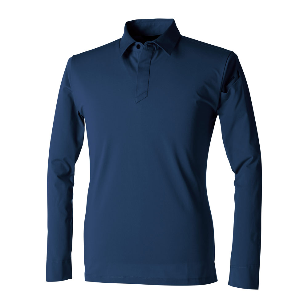 TSデザイン 長袖ポロシャツ メンズ 9105 男性用 オールシーズン ストレッチ 吸汗速乾 形態安定 防汚 帯電防止 ユニフォーム 作業服 作業着【メール便送料無料】