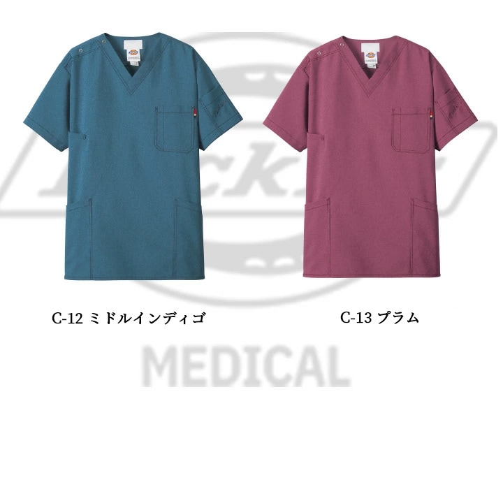 フォーク FOLK スクラブ ディッキーズスクラブ 白衣 ディッキーズ