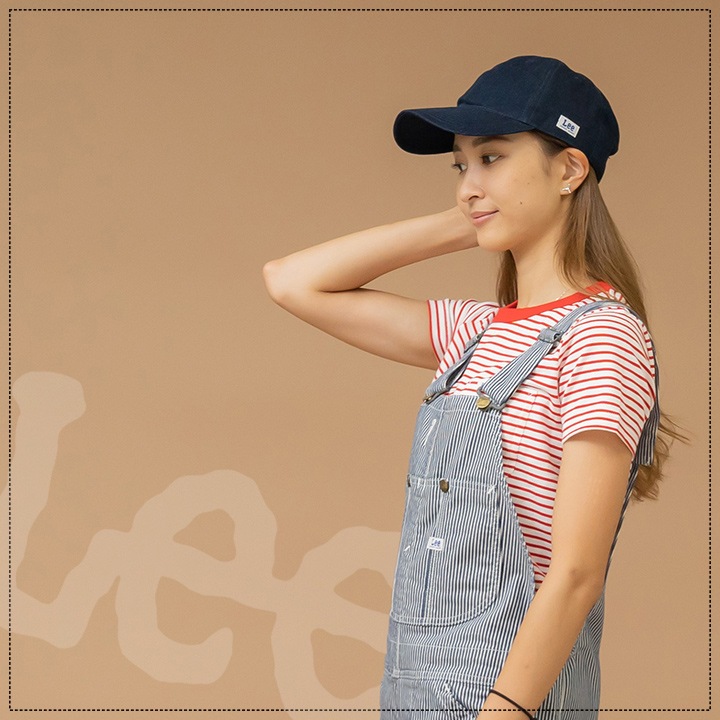 【即日発送】Lee ベースボールキャップ 帽子 キャップ デニム ヒッコリー 帽子 LCA99004 男女兼用 飲食店 ユニフォーム 制服 カフェ