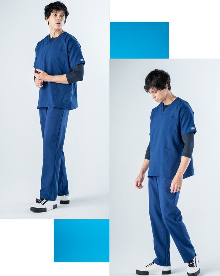 フォーク FOLK スクラブ 医療ユニホーム術衣 ディッキーズ 医療 歯科医