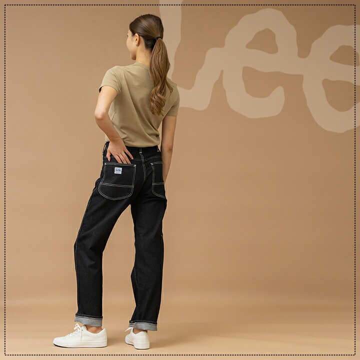 【即日発送】Lee レディースペインターパンツ LWP63001 ストレッチ 女性用 飲食店 ユニフォーム 制服 カフェ 作業着 作業服