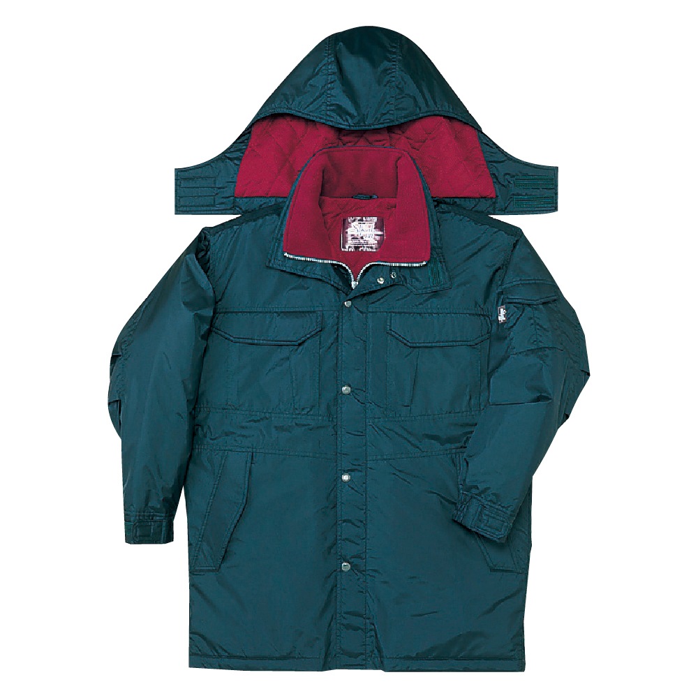 自重堂 防水防寒コート 48163 防寒着 防寒服 作業服 作業着 フード付き 48160シリーズ