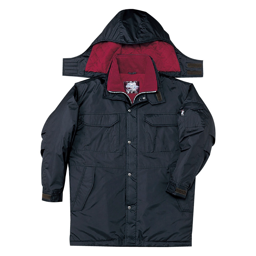 自重堂 防水防寒コート 48163 防寒着 防寒服 作業服 作業着 フード付き 48160シリーズ