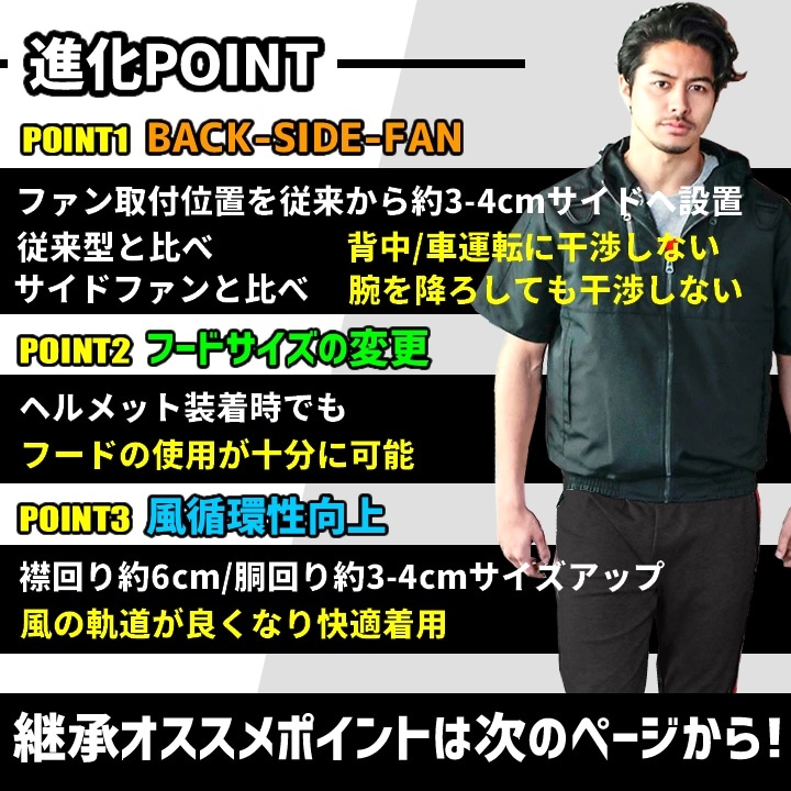 【みつき】セット割引 厨房用ブルゾン半袖 即日発送】空調服 半袖ブルゾン Z-DRAGON 74260【服のみ】 作業