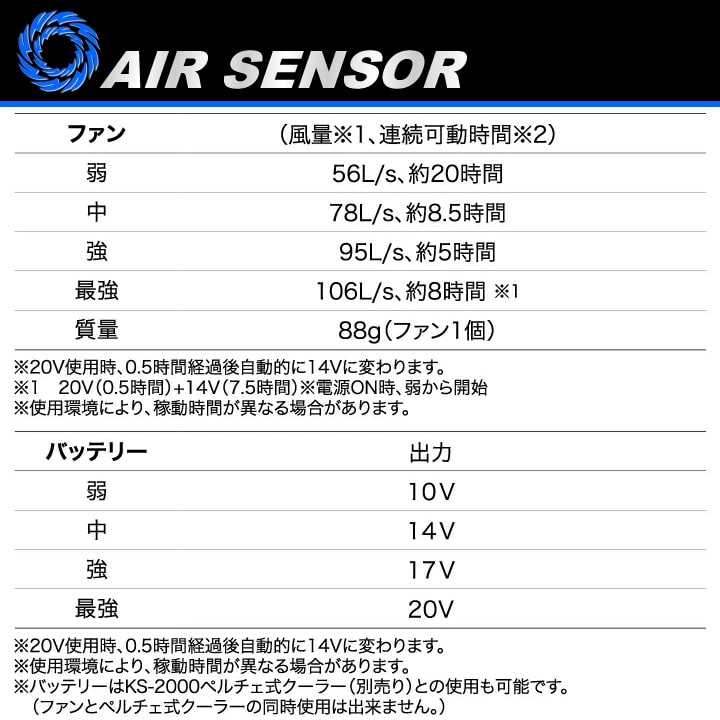 即日発送】空調ウェア セット 半袖ジャンパー 2025年 エアー