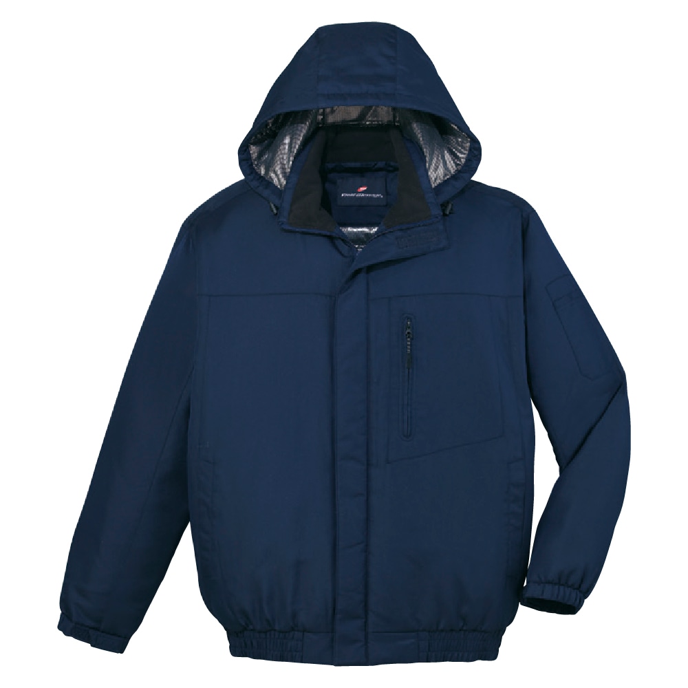 防寒着 裏アルミ 防寒ブルゾン Z-DRAGON 48480 取外し式フード付き 野