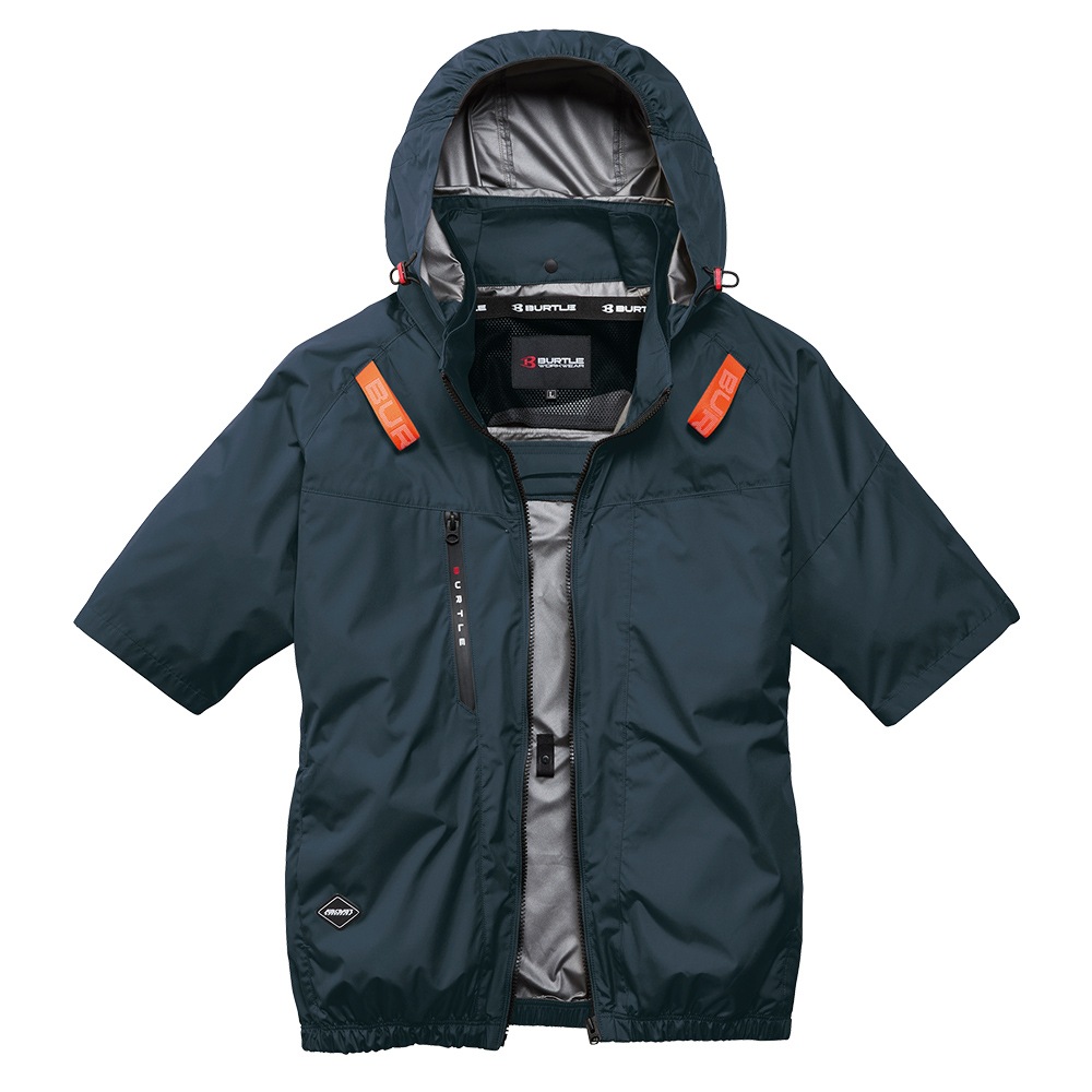 【即日発送】バートル 2026年 空調 エアークラフト ハイバック 半袖ブルゾン AC2096HB【服のみ】ファン対応 男女兼用 ハイバックファン ジャケット 熱中症対策 軽量 遮熱 撥水加工 アウトドア スポーツ 作業着 作業服 電動ファン対応作業服