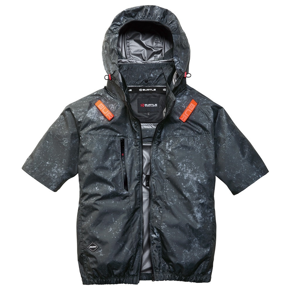 【即日発送】バートル 2026年 空調 エアークラフト ハイバック 半袖ブルゾン AC2096HB【服のみ】ファン対応 男女兼用 ハイバックファン ジャケット 熱中症対策 軽量 遮熱 撥水加工 アウトドア スポーツ 作業着 作業服 電動ファン対応作業服