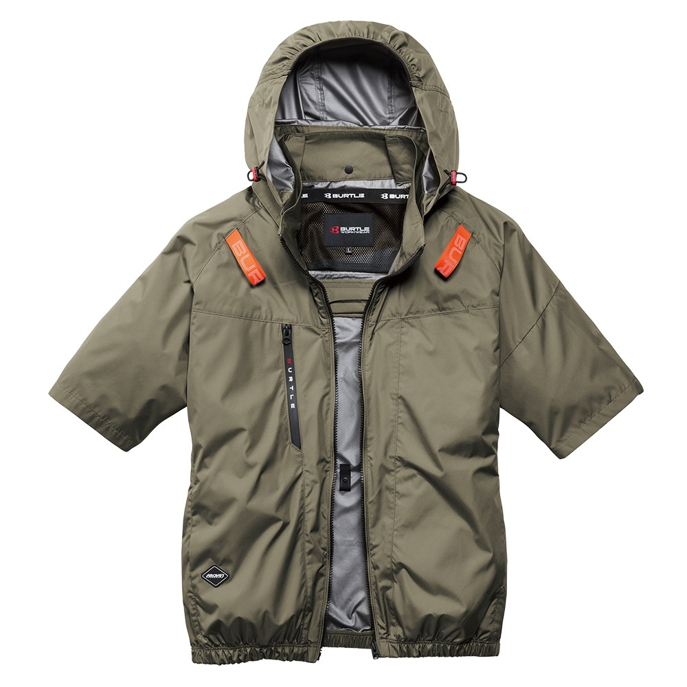 【即日発送】バートル 2026年 空調 エアークラフト ハイバック 半袖ブルゾン AC2096HB【服のみ】ファン対応 男女兼用 ハイバックファン ジャケット 熱中症対策 軽量 遮熱 撥水加工 アウトドア スポーツ 作業着 作業服 電動ファン対応作業服