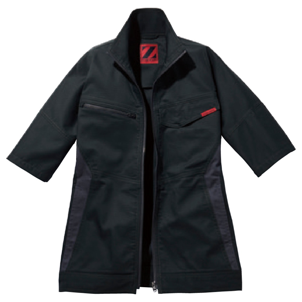 ジードラゴン 作業服 Z-DRAGON 製品制電 ストレッチ半袖ジャンパー