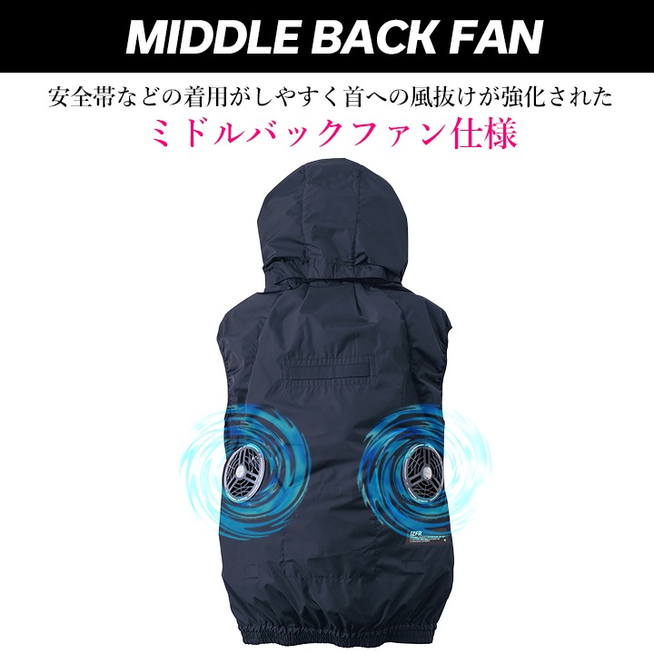 即日発送】アイズフロンティア 空調服 ベスト 服のみ 2026年 春夏 作業