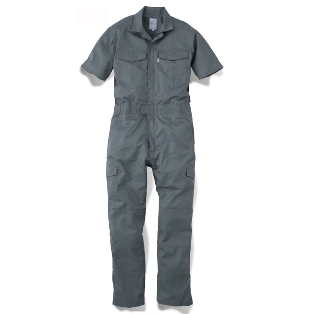 半袖つなぎ 夏用 薄手 グレースエンジニアーズ GE-525 春夏 作業服