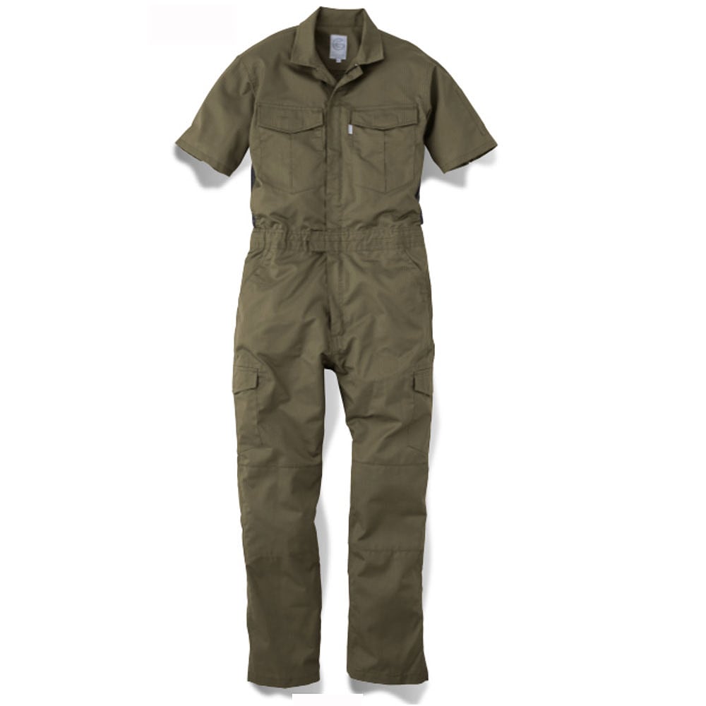 半袖つなぎ 夏用 薄手 グレースエンジニアーズ GE-525 春夏 作業服