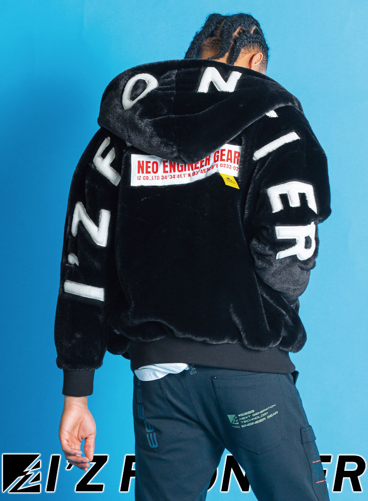 アイズフロンティア 防寒 ボア アウター 防寒ブルゾン 9978 防風