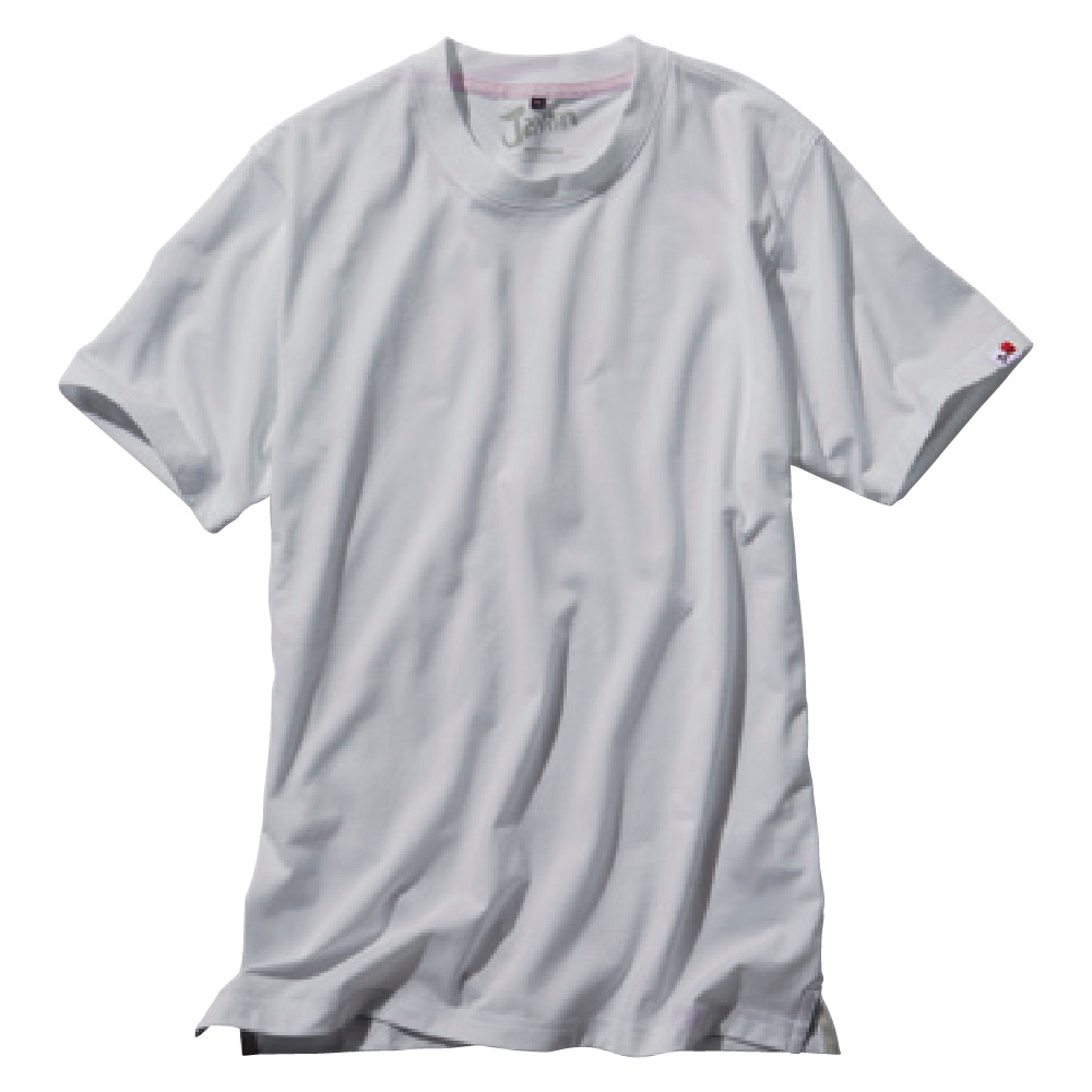 【在庫限り先着順】anvivid Tシャツ　ホワイト　シルバー　送料込み ジャウィン 吸汗速乾 半袖Tシャツ 55314 春夏 作業服 作業着