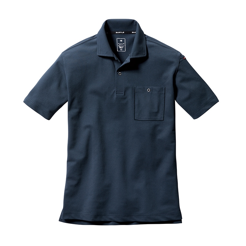 バートル 半袖ポロシャツ 667 鹿の子 男女兼用 吸汗速乾 ストレッチ 消