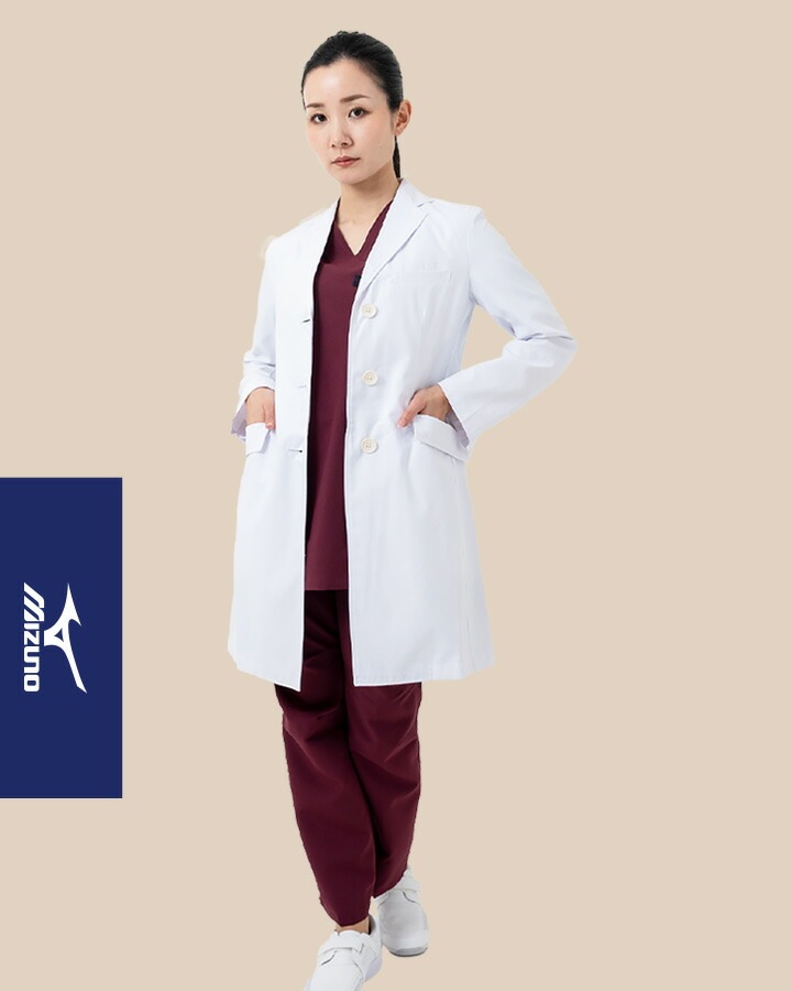 ミズノ スクラブパンツ ライン入り 医療 白衣 MIZUNO 男女兼用 MZ-0091