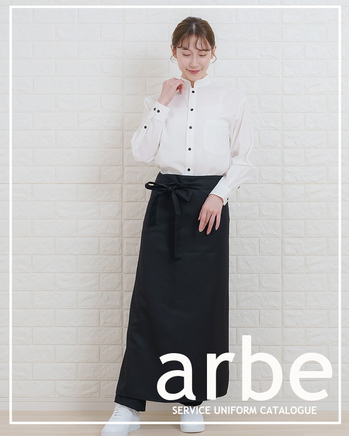 ソムリエエプロン arbe アルベ T-6233 カフェ 飲食 制服 レストラン