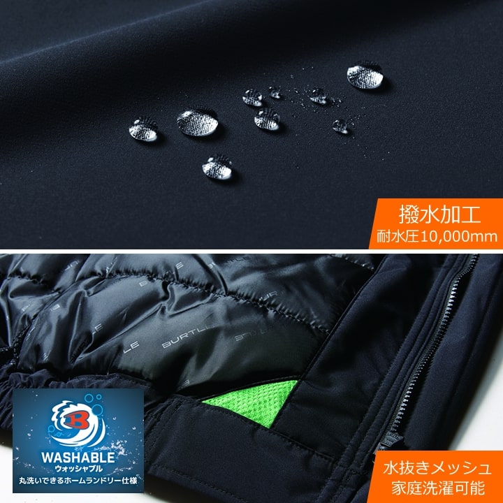 【即日発送】バートル 防寒着 防寒ブルゾン 5060 2025AW新作 中綿 防寒着 秋冬 軽量 撥水 防風 保温 アウター スポーツ ホームランドリー仕様 男女兼用 メンズ レディース 移動 自転車 バイク 防寒服 作業服 作業着 BURTLE