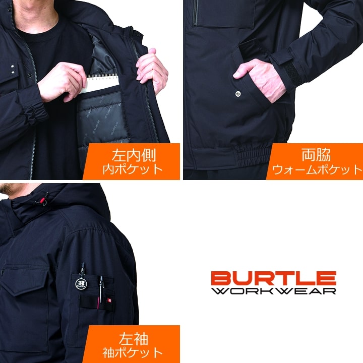 【即日発送】バートル 防寒着 防寒ブルゾン 5060 2025AW新作 中綿 防寒着 秋冬 軽量 撥水 防風 保温 アウター スポーツ ホームランドリー仕様 男女兼用 メンズ レディース 移動 自転車 バイク 防寒服 作業服 作業着 BURTLE