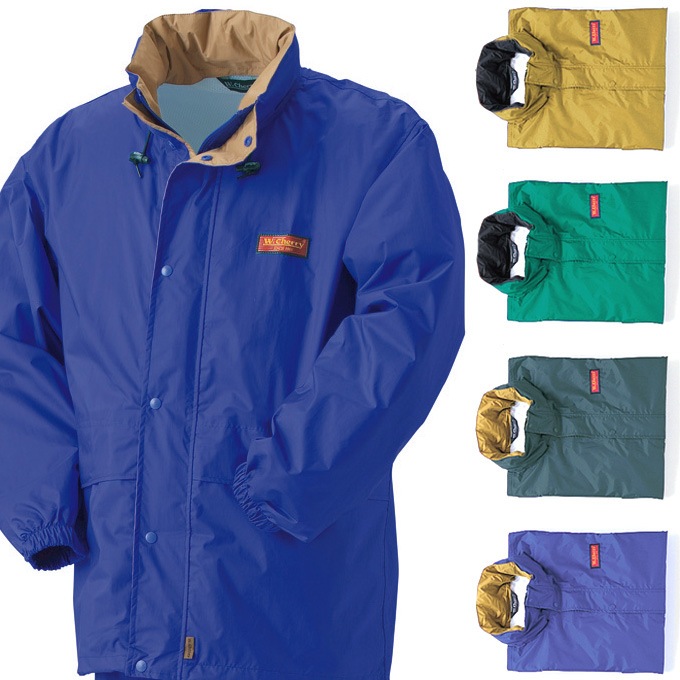 レインスーツ/レインウエア kurodaruma7200 【軽量 東レ エントラント