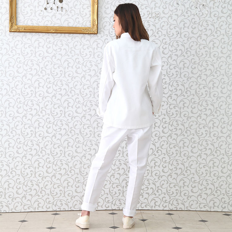 コート RA6502 HAKUI セブンユニフォーム 白衣 コックコート 長袖