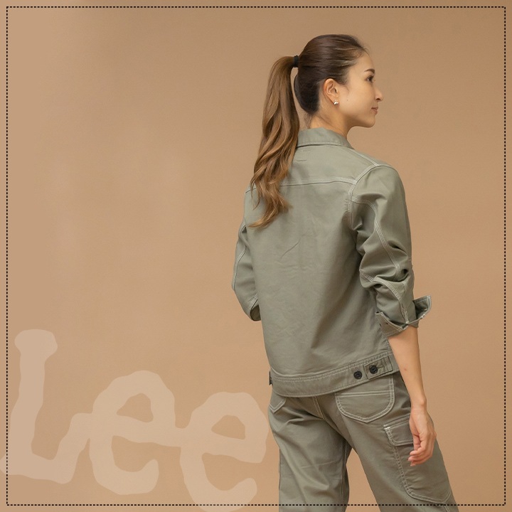 Lee ジャケット ジップアップジャケット 作業着 LWB03002 レディース