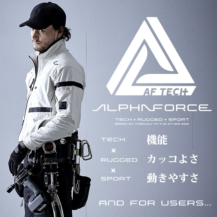 【即日発送】インナーシャツ 冷感長袖インナー 23S001 アルファフォース 接触冷感 消臭 UVカット 遮熱 速乾 反射プリント ストレッチ メッシュ 長袖 クルーネック コンプレッション 春夏 メンズ レディース 作業服 作業着 アルトコーポレーション