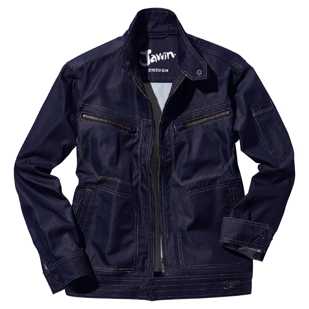 長袖ブルゾン JAWIN 56500 ストレッチジャンパー 消臭 抗菌 長袖