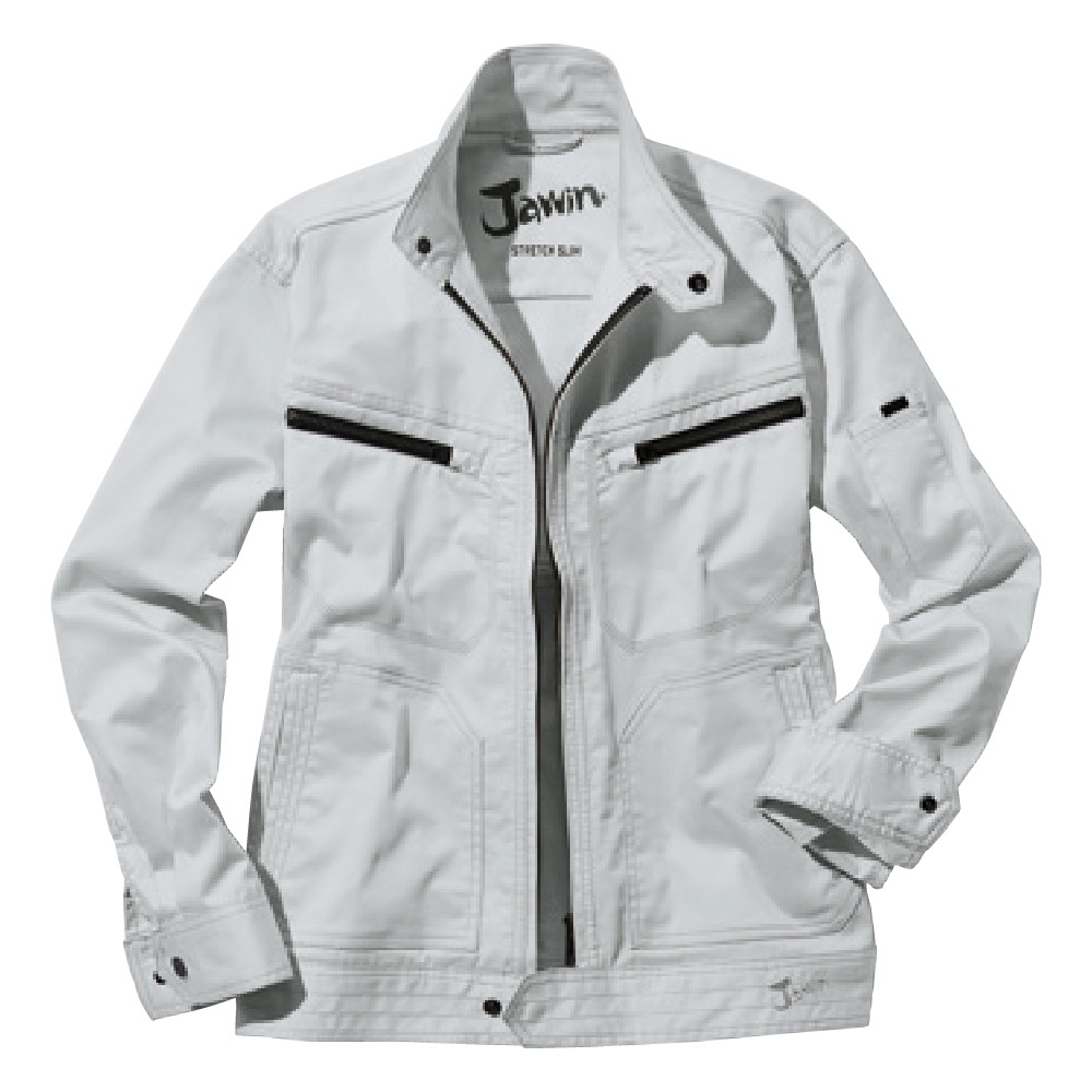 長袖ブルゾン JAWIN 56500 ストレッチジャンパー 消臭 抗菌 長袖