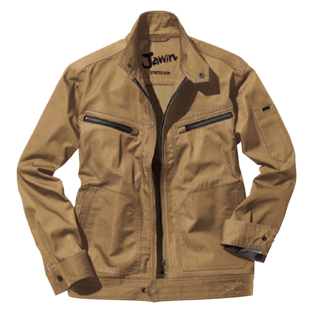 長袖ブルゾン JAWIN 56500 ストレッチジャンパー 消臭 抗菌 長袖