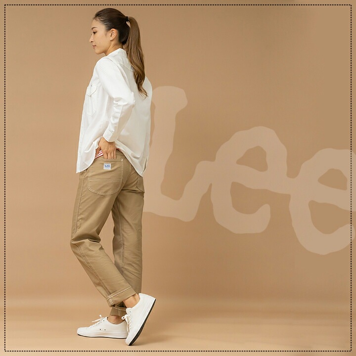【送料無料】Lee カーゴパンツ ズボン 作業服 ペインターパンツ lwp63003 ストレッチダック レディース パンツ 作業着 ボンマックス