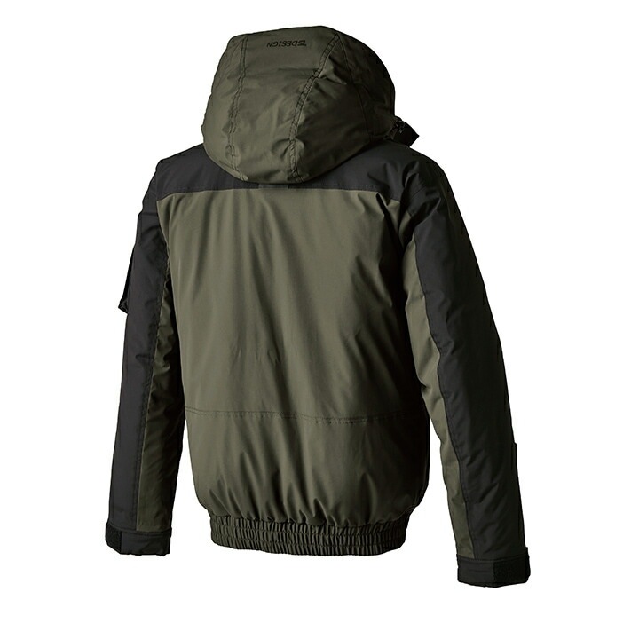 TSデザイン 防寒着 リフレクティブ ファイバーダウンジャケット 1926 秋冬 長袖 ブルゾン ジャンパー 男女兼用 メンズ レディース 軽量 ストレッチ 防風 反射 撥水 保温 防寒着 作業服 作業着 TS-DESIGN 藤和