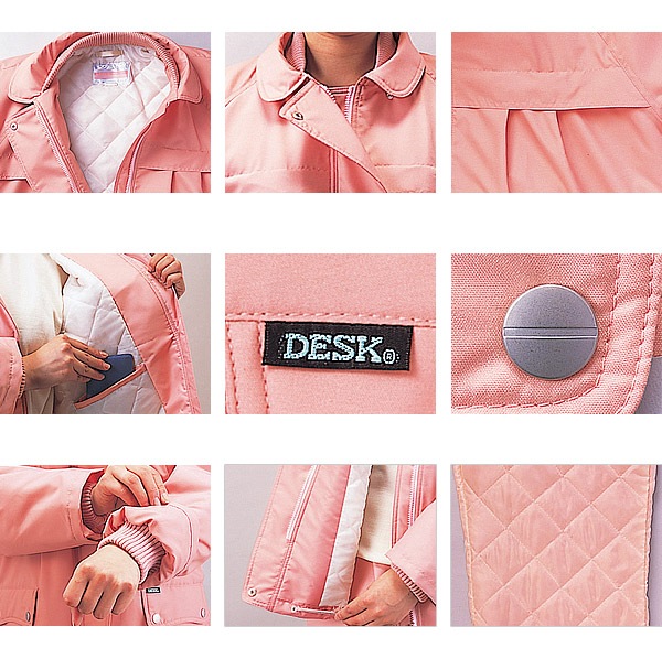 【送料無料】ジーベック 防寒コート レディース 560 防寒服 防寒着 作業服 作業着 フード付き 女性用 560シリーズ