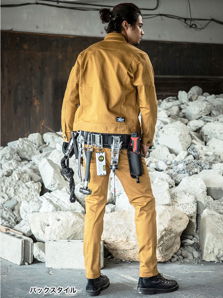 バートル デニム 上下セット ジャケット 5001 カーゴパンツ 5002 長袖