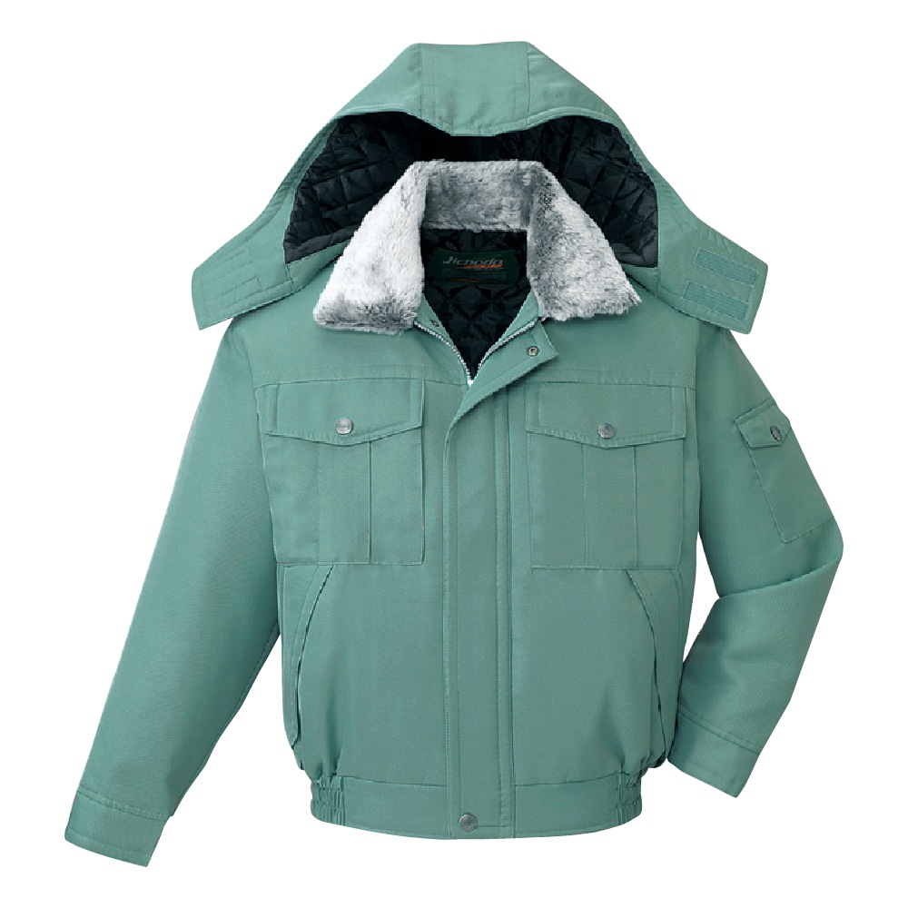 自重堂 フード付き エコ防寒ブルゾン 48270 防寒服 防寒着 作業服 作業