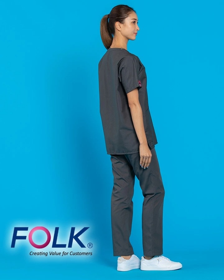 フォーク FOLK スクラブ PANTONE パントン 男女兼用 フォーク 7000SC